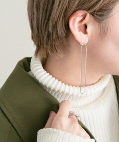 KBF / ケービーエフ ピアス・イヤリング | ロングオーバルチェーンピアス