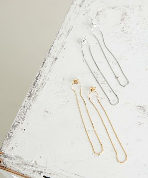 KBF / ケービーエフ ピアス・イヤリング | ロングオーバルチェーンピアス | 詳細3