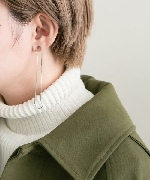 KBF / ケービーエフ ピアス・イヤリング | ロングオーバルチェーンピアス | 詳細7