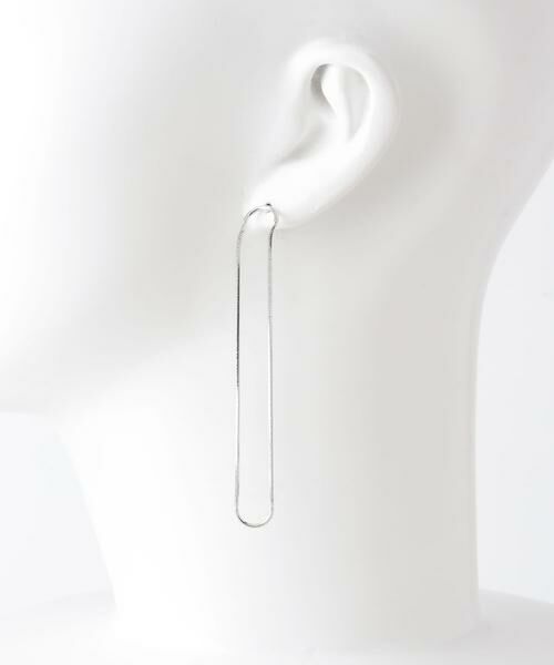 KBF / ケービーエフ ピアス・イヤリング | ロングオーバルチェーンピアス | 詳細9