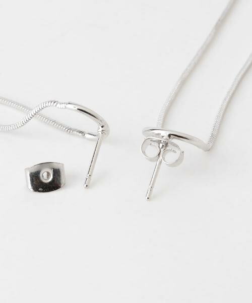 KBF / ケービーエフ ピアス・イヤリング | ロングオーバルチェーンピアス | 詳細10