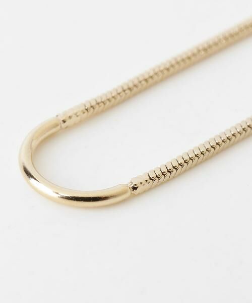 KBF / ケービーエフ ピアス・イヤリング | ロングオーバルチェーンイヤリング | 詳細6