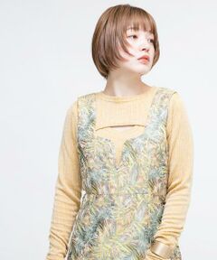 KBF / ケービーエフ Tシャツ | 2WAYフロントスリットカットソー