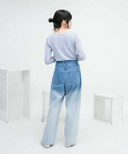 KBF / ケービーエフ Tシャツ | 2WAYフロントスリットカットソー | 詳細11