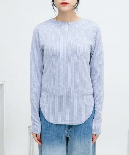 KBF / ケービーエフ Tシャツ | 2WAYフロントスリットカットソー | 詳細12