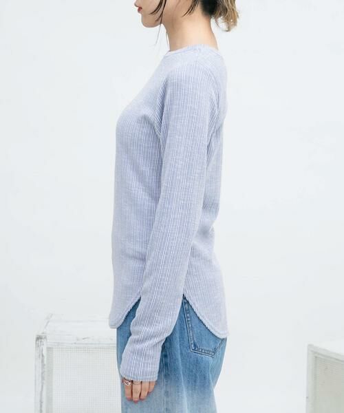 KBF / ケービーエフ Tシャツ | 2WAYフロントスリットカットソー | 詳細13