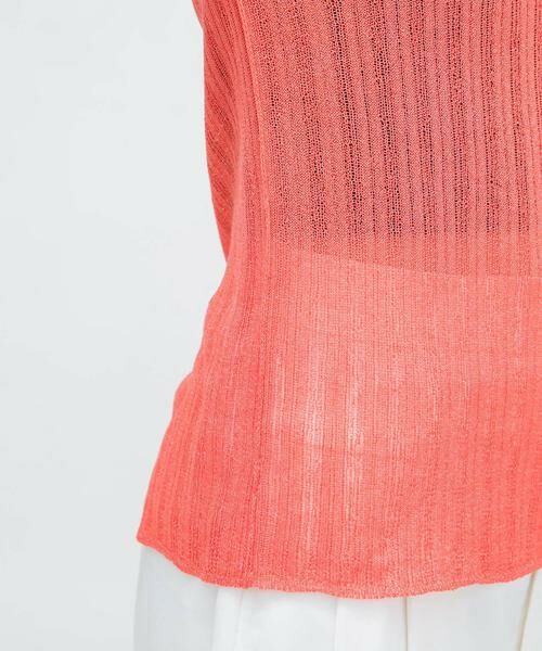 KBF / ケービーエフ ニット・セーター | ランダムRIBシアーニット | 詳細13