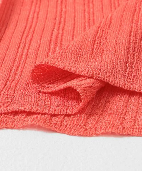 KBF / ケービーエフ ニット・セーター | ランダムRIBシアーニット | 詳細15