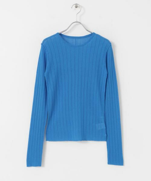 KBF / ケービーエフ ニット・セーター | ランダムRIBシアーニット | 詳細22