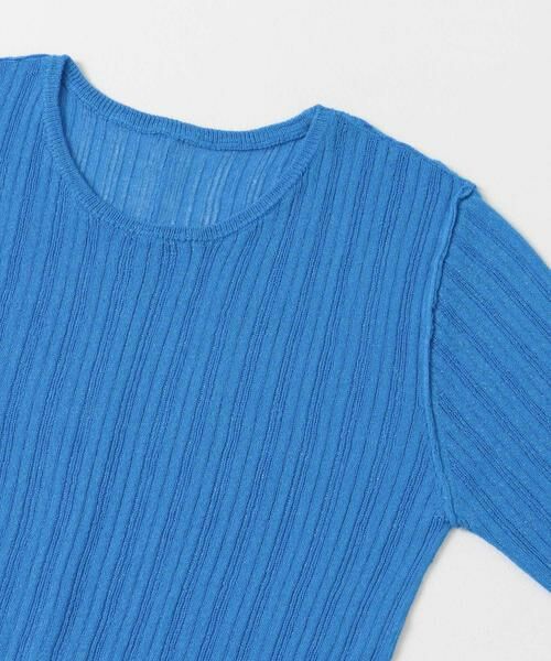 KBF / ケービーエフ ニット・セーター | ランダムRIBシアーニット | 詳細23