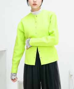 KBF / ケービーエフ カーディガン・ボレロ | リングドットボタンニットカーディガン