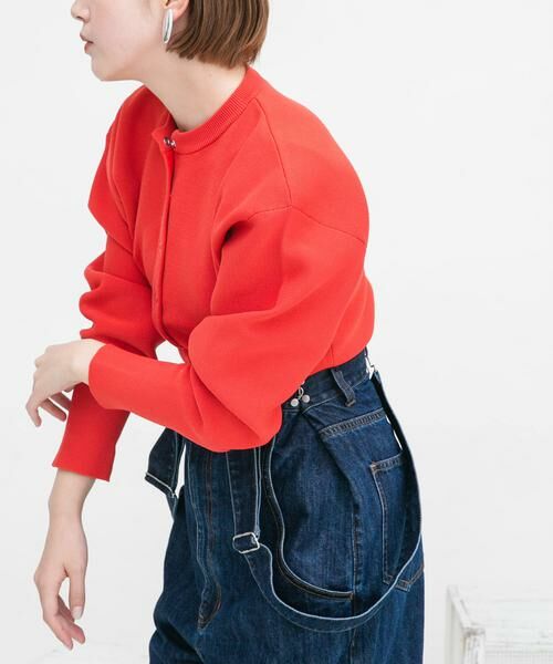 KBF / ケービーエフ カーディガン・ボレロ | リングドットボタンニットカーディガン | 詳細3