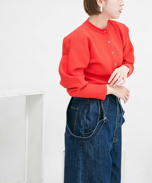 KBF / ケービーエフ カーディガン・ボレロ | リングドットボタンニットカーディガン | 詳細4