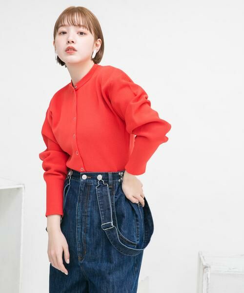 KBF / ケービーエフ カーディガン・ボレロ | リングドットボタンニットカーディガン | 詳細6