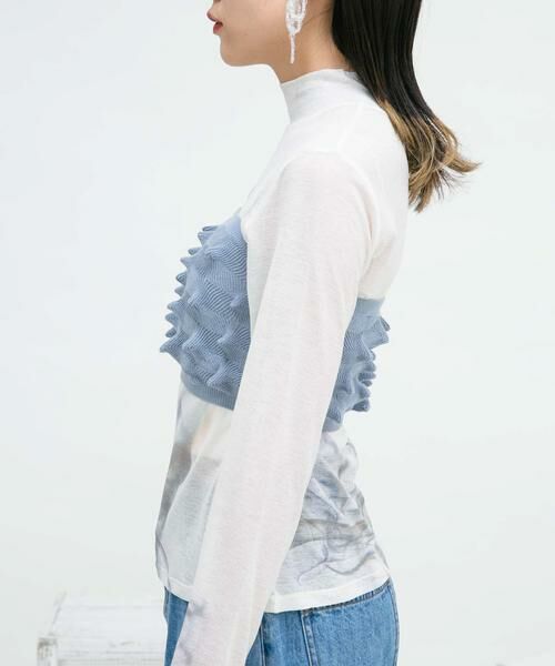 KBF / ケービーエフ その他トップス | ポコポコニットビスチェ | 詳細13