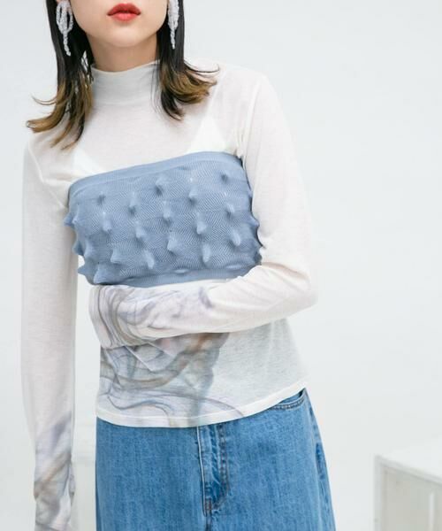 KBF / ケービーエフ その他トップス | ポコポコニットビスチェ | 詳細4