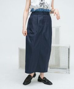 KBF / ケービーエフ スカート | ウエストドロストレイヤードスカート