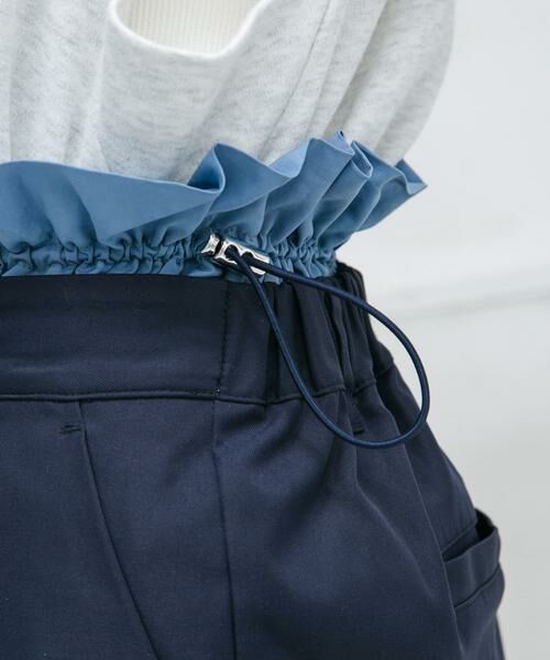 KBF / ケービーエフ スカート | ウエストドロストレイヤードスカート | 詳細12