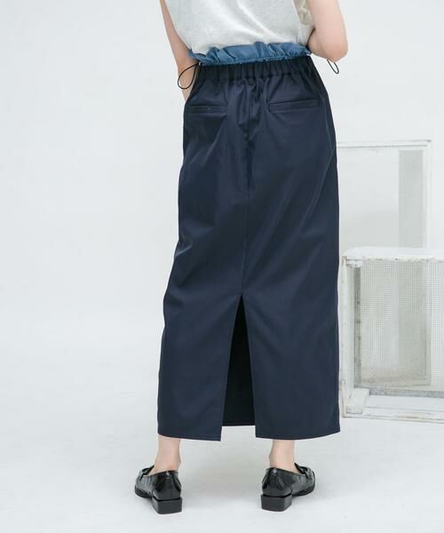 KBF / ケービーエフ スカート | ウエストドロストレイヤードスカート | 詳細3