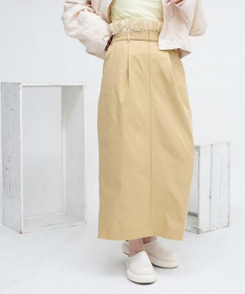 KBF / ケービーエフ スカート | ウエストドロストレイヤードスカート | 詳細23