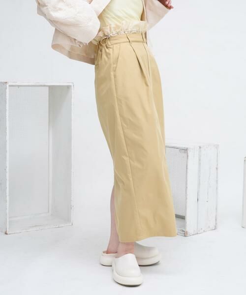 KBF / ケービーエフ スカート | ウエストドロストレイヤードスカート | 詳細24