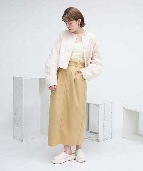 KBF / ケービーエフ スカート | ウエストドロストレイヤードスカート | 詳細26
