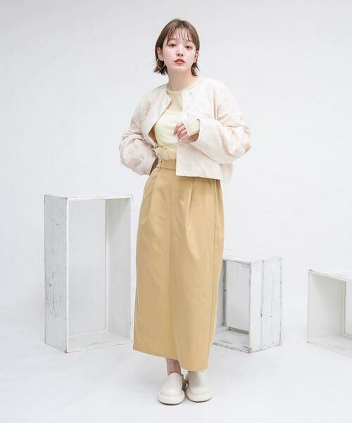 KBF / ケービーエフ スカート | ウエストドロストレイヤードスカート | 詳細27