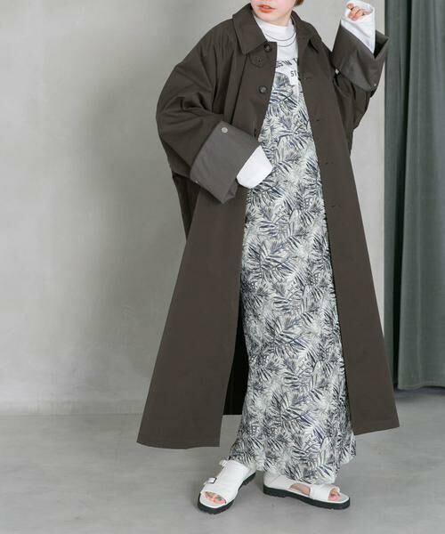 KBF / ケービーエフ ステンカラーコート | ステンカラーBIGBIGコート | 詳細4