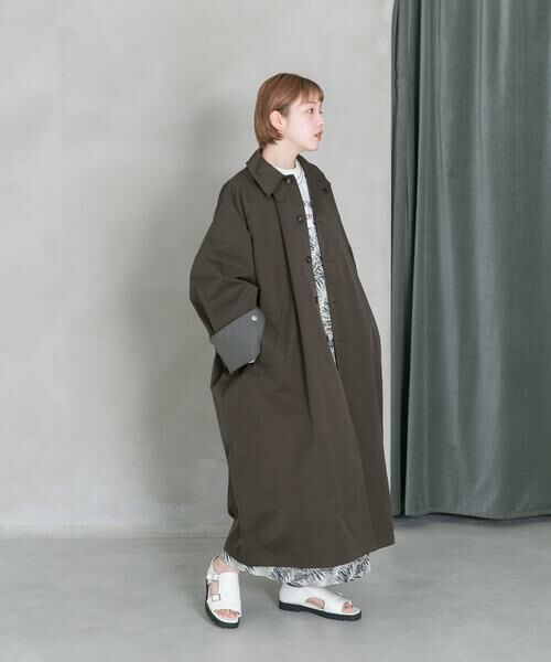 KBF / ケービーエフ ステンカラーコート | ステンカラーBIGBIGコート | 詳細6