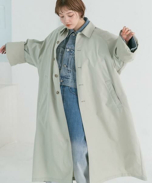 KBF / ケービーエフ ステンカラーコート | ステンカラーBIGBIGコート | 詳細12