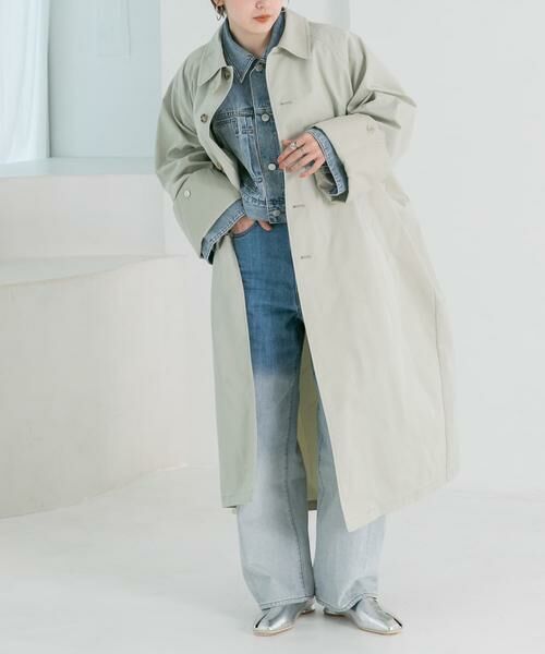 KBF / ケービーエフ ステンカラーコート | ステンカラーBIGBIGコート | 詳細13