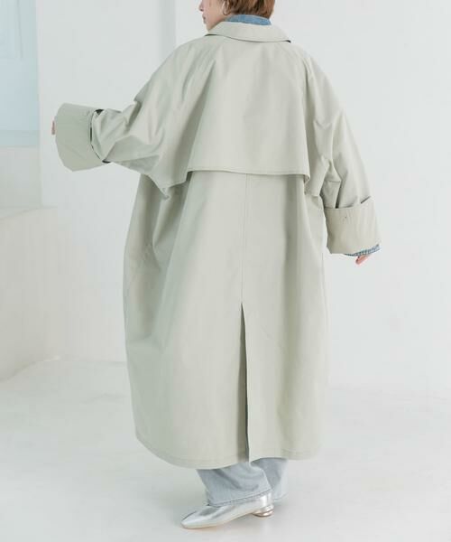 KBF / ケービーエフ ステンカラーコート | ステンカラーBIGBIGコート | 詳細15