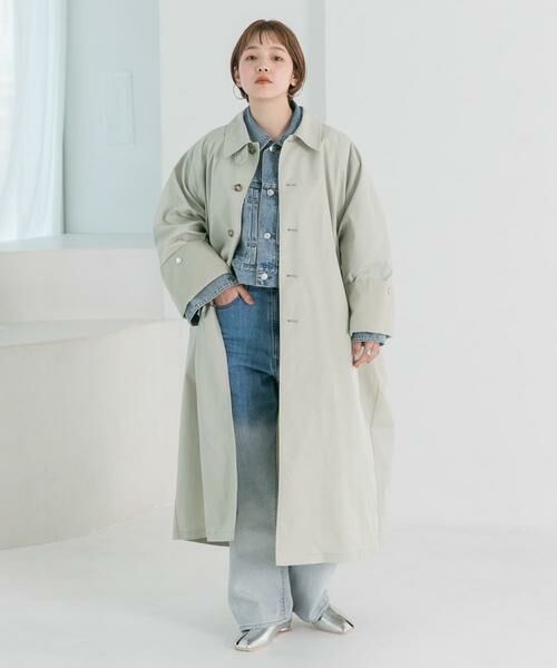 KBF / ケービーエフ ステンカラーコート | ステンカラーBIGBIGコート | 詳細16