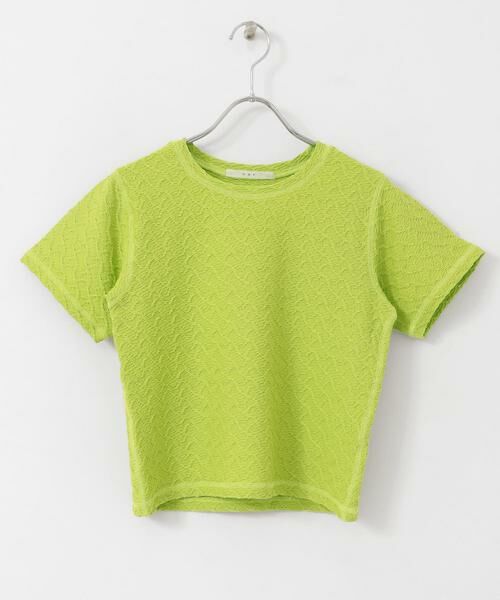 KBF / ケービーエフ Tシャツ | ステッチデザインシャーリングTEE | 詳細14