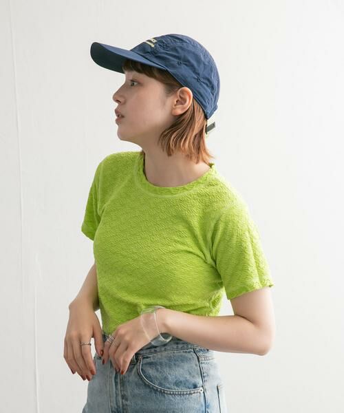 KBF / ケービーエフ Tシャツ | ステッチデザインシャーリングTEE | 詳細7