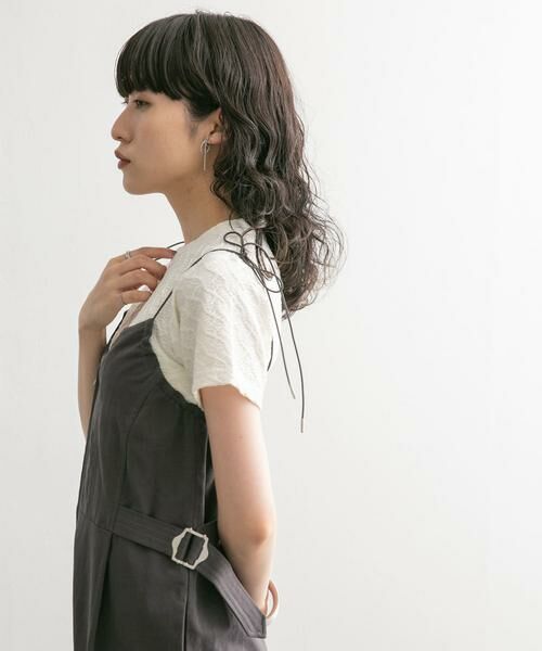 KBF / ケービーエフ Tシャツ | ステッチデザインシャーリングTEE | 詳細20