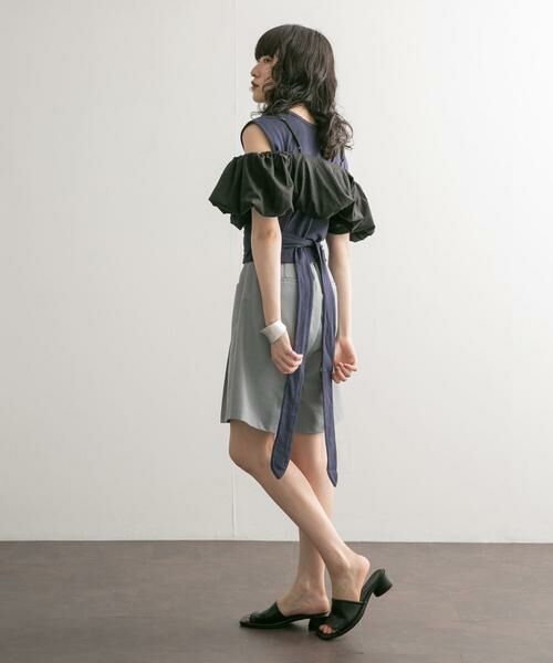 KBF / ケービーエフ Tシャツ | ウエストノットノースリーブトップス | 詳細21