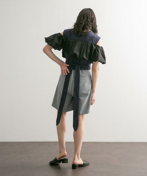 KBF / ケービーエフ Tシャツ | ウエストノットノースリーブトップス | 詳細22