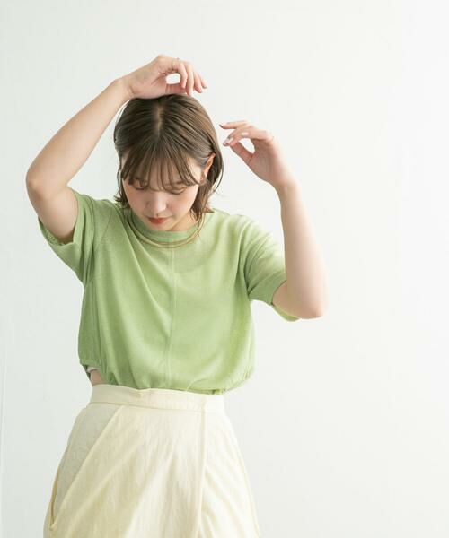 KBF / ケービーエフ Tシャツ | サイドオープンカットソー | 詳細1