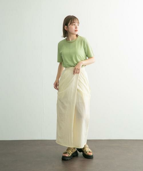 KBF / ケービーエフ Tシャツ | サイドオープンカットソー | 詳細3