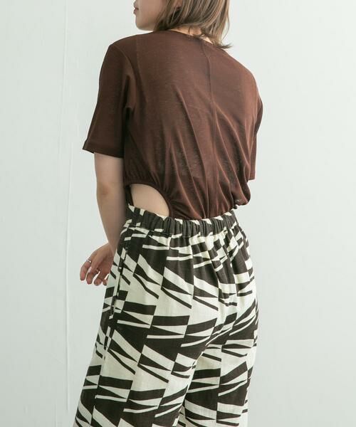 KBF / ケービーエフ Tシャツ | サイドオープンカットソー | 詳細9