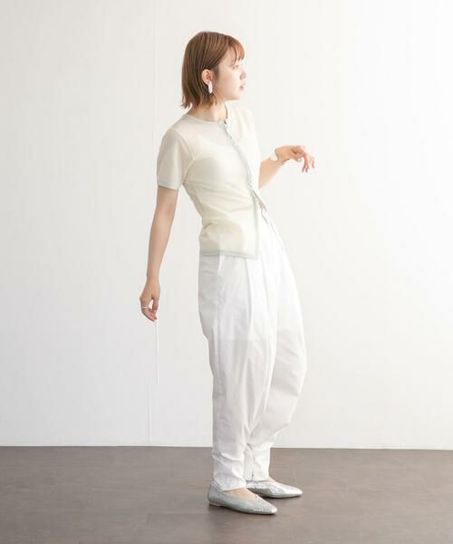 KBF / ケービーエフ Tシャツ | メッシュZIPトップス | 詳細22