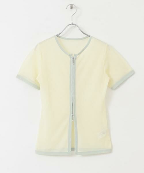 KBF / ケービーエフ Tシャツ | メッシュZIPトップス | 詳細23