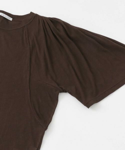 KBF / ケービーエフ Tシャツ | フリルスリーブシアーカットソー | 詳細15