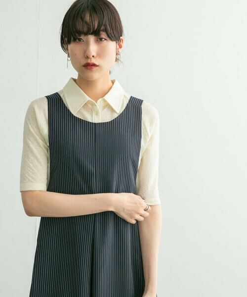 KBF / ケービーエフ カーディガン・ボレロ | ジャガードポロカーディガン | 詳細15