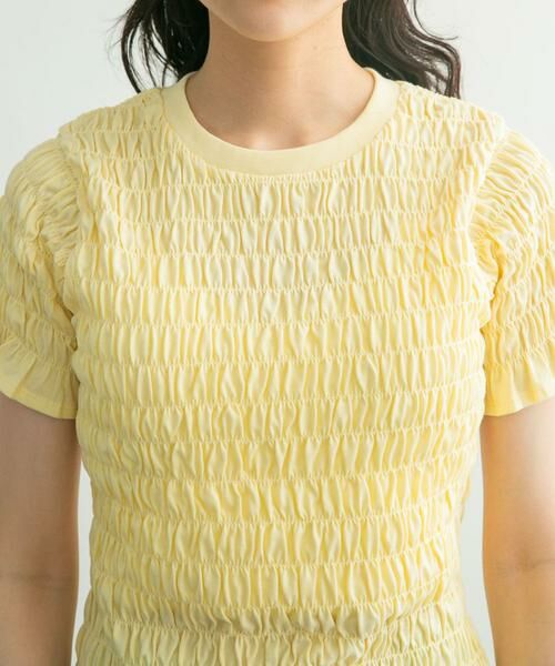 KBF / ケービーエフ Tシャツ | シャーリングプチフリルTEE | 詳細10