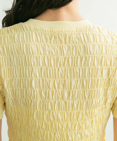 KBF / ケービーエフ Tシャツ | シャーリングプチフリルTEE | 詳細13