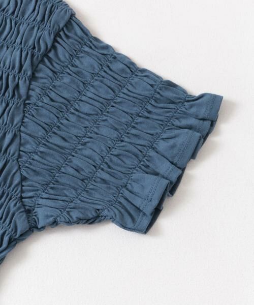 KBF / ケービーエフ Tシャツ | シャーリングプチフリルTEE | 詳細24