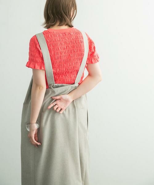 KBF / ケービーエフ Tシャツ | シャーリングプチフリルTEE | 詳細28