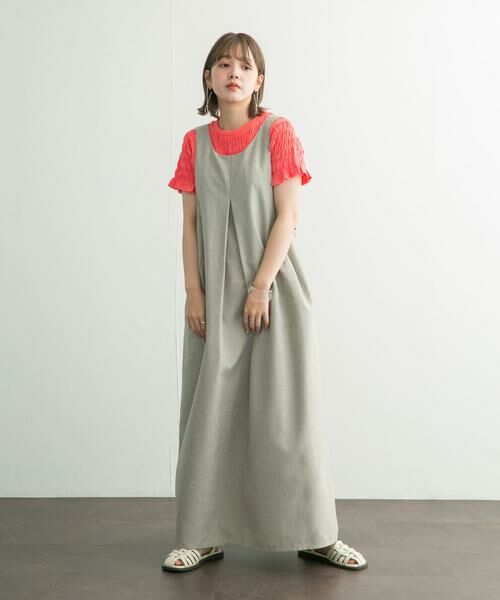 KBF / ケービーエフ Tシャツ | シャーリングプチフリルTEE | 詳細29